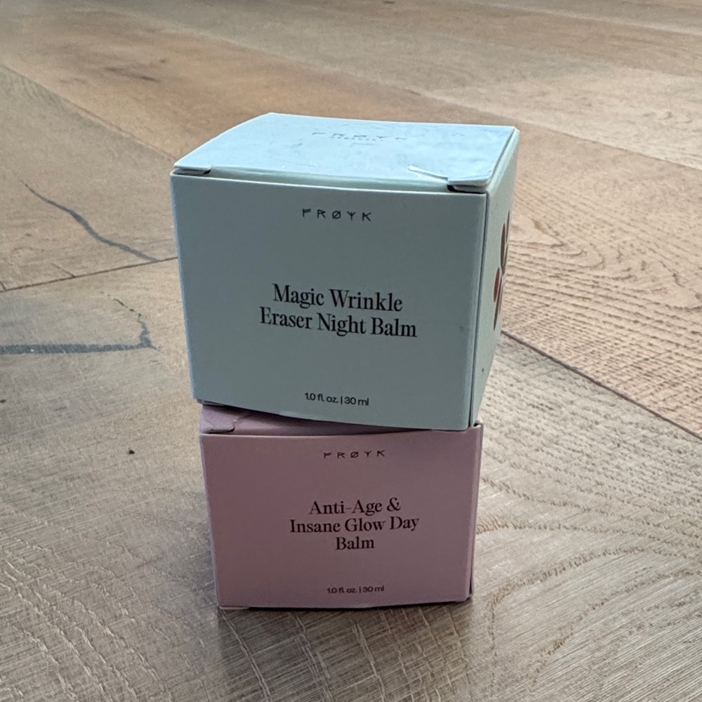 FROYA Magic Wrinkle Eraser Night Balm and Anti-Age Day Balm Set